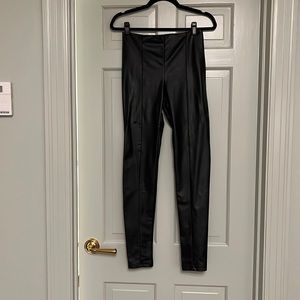 Vegan leather pants